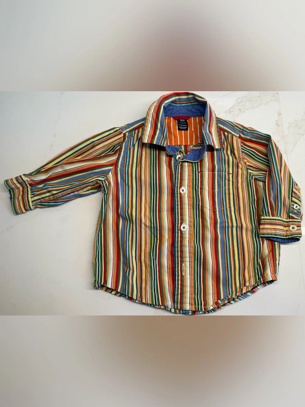 12-18M Baby Boy Gap Gymboree Shirt Sweater Bundle 3 Pc